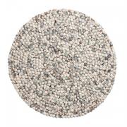 H�bsch Interior Teppich Wollteppich rund 100cm
