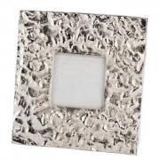 Bilderrahmen Fotorahmen Aluminium silber geh�mmert