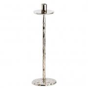 Kerzenhalter Kerzenleuchter Aluminium geh�mmert 40cm