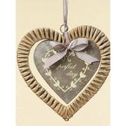 Dekoh�nger Herz aus Weide perfect day 26cm