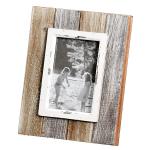 Bilderrahmen aus Holz Streifen Vintage
