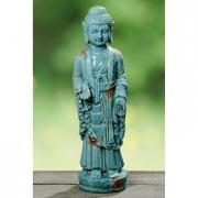 Buddha Statue Terrakotta t�rkis 90cm