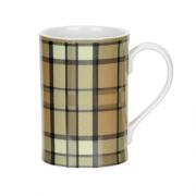 Spode Glen Lodge Tartan Tan Becher 0,35l