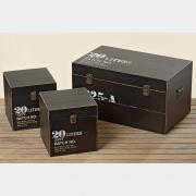 Aufbewahrungsbox Truhe aus Holz Numbers Gr. S