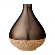 Bloomingville Vase aus Keramik und Kork Rotguss