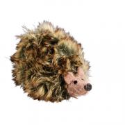 Dekofigur Igel aus Filz grn - braun 15cm Herbstdekoration