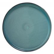 Bloomingville Schale / Tablett aus Porzellan hellblau 28cm