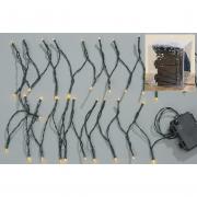 Lichterkette 100er LED Auenbereich grn Batterie