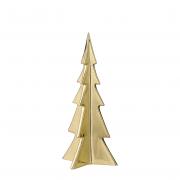 Tannenbaum aus Keramik gold glnzend 32cm Bloomingville