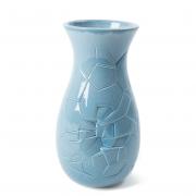 Speedtsberg Vase aus Keramik 20cm blau