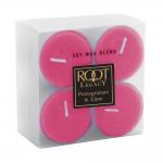 Root Candle Pomegranate & Lime Teelichte 8 Stk.