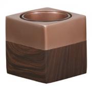 Yankee Candle Wood & Copper Votivkerzenhalter quadratisch