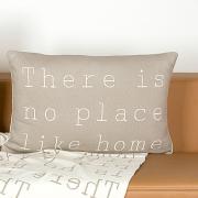 Gilde Kissen Baumwolle gestrickt - place like home -