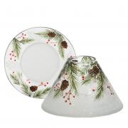 Yankee Candle Pine Cone Kerzenschirm & -teller gro