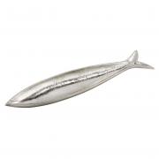 Schale aus Aluminium Fisch maritim 60cm