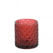 Yankee Candle Deco Lounge Votivkerzenhalter maroon