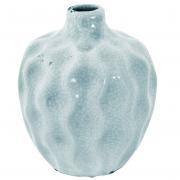 LIL - Vase HoneyComb 12cm blau