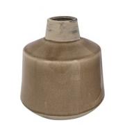 LIL - Vase aus Keramik Concrete 18cm braun