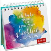 Groh Spiralbuch mini Beschlossen glcklich zu sein