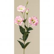 Blütenzweig Lisianthus / Eustoma Kunstblume 80cm rosa