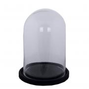 Glasglocke Cloche Glocke aus Glas 20cm