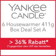 Yankee Candle 6 Housewarmer 411g Box Deal Set A Yankee Candle 6 Housewarmer 411g Box Deal Set A