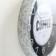 Wanduhr COFFEE Vintage Uhr Industrie-Design 30cm