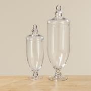 Vorratsglas Amphore Glas transparent 40cm Vorratsglas Amphore Glas transparent 40cm
