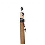 Dekofigur Statue Afrika schwarz - braun 40cm