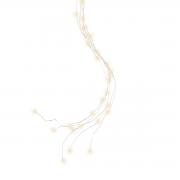 LED - Mikro Lichterkette Kaskade 36er Indoor warm - wei 53cm