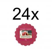 Yankee Candle 24 x Pomegranate Gin Fizz Duftwachs Tart