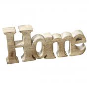 Gilde HOME Schriftzug aus Mangoholz 25cm