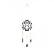 Gilde Traumfnger Ornament Edelstahl schwarz Mod. B 70cm