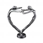 Gilde Skulptur Paar In Love Design Figur a. Eisen 15cm