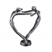 Gilde Skulptur Paar In Love Design Figur a. Eisen 15cm