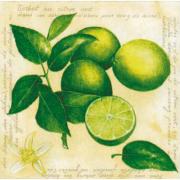 Ambiente Servietten Cocktail 25x25cm Citron Vert