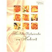 Gru�karte "Herzliche Gl�ckw�nsche zur Hochzeit"