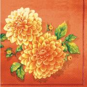 IHR Servietten Lunch 33x33cm Dahlia orange