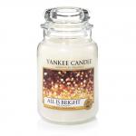 Yankee Candle All is Bright Housewarmer 623g