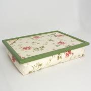 Knietablett / Laptray Rosenranke allover