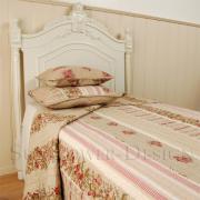 Clayre & Eef Tagesdecke Plaid Quilt Patchwork Rosen 230x260