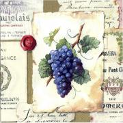 IHR Servietten Lunch 33x33cm Beaujolais cream