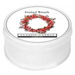 Classic Candle Frosted Wreath MiniLight