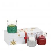 Yankee Candle 3er Sampler Set m. Votivkerzenhaltern