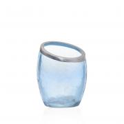 Yankee Candle Pearlscent Crackle Votivkerzenhalter blau