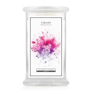 Classic Candle Colourful Kerzenglas gro