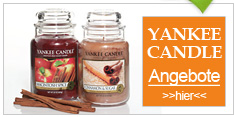Yankee Candle Monatsangebot September 2010 - Yankee Candle Cinnamon and Sugar, Yankee Candle Macintosh Spice und Yankee Candle Cranberry Chutney mit 25% Rabatt g�nstig online kaufen!